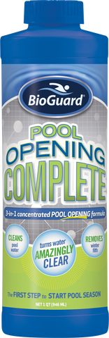 BioGuard Pool Opening Complete