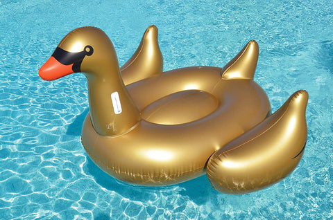 Swimline Giant Golden Goose Floating Lounge